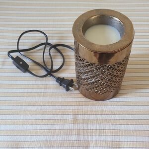 Elegant Bronze Electric Candle Warmer